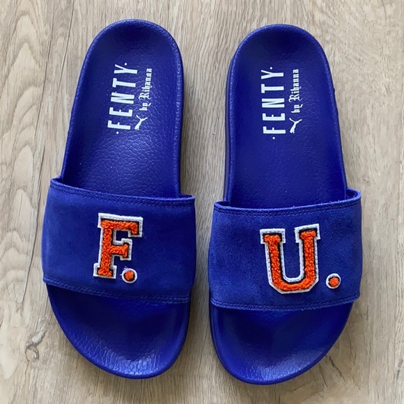 puma fenty university slides